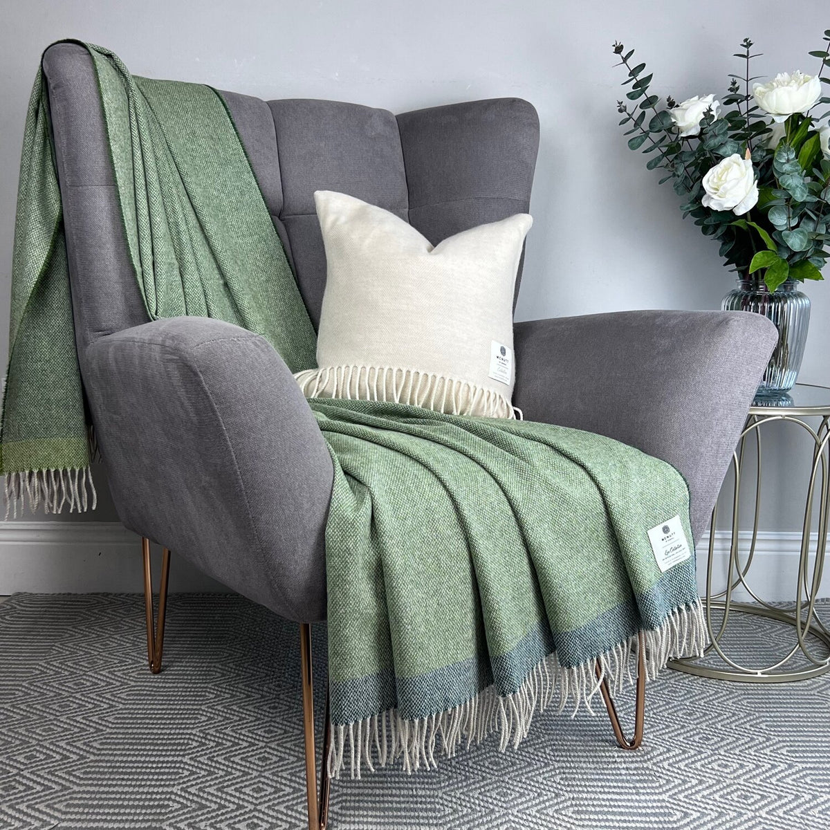 Couvertures Irlandaise, ECO PLAID LAND