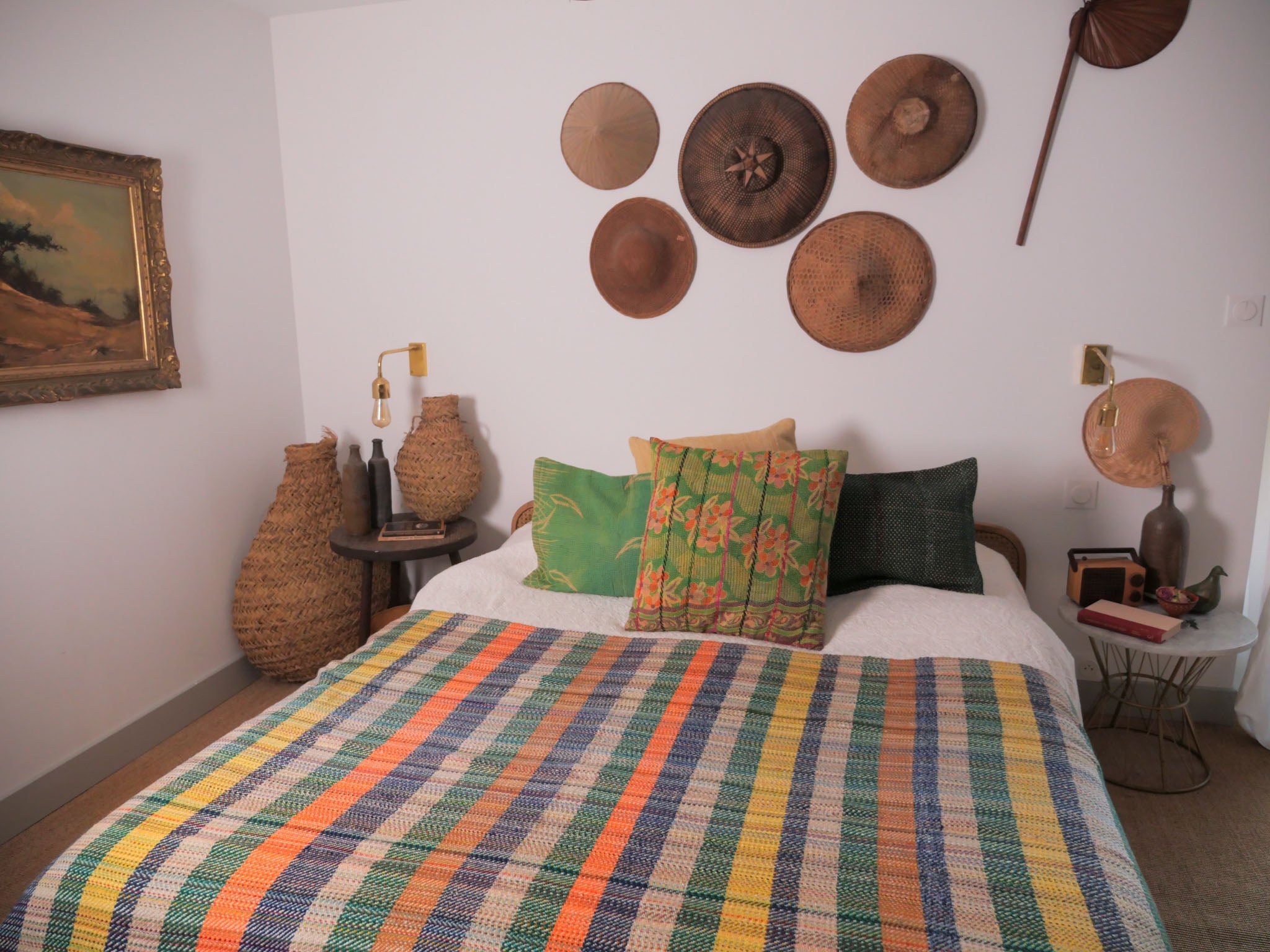 recycled_wool_blankets_green & orane