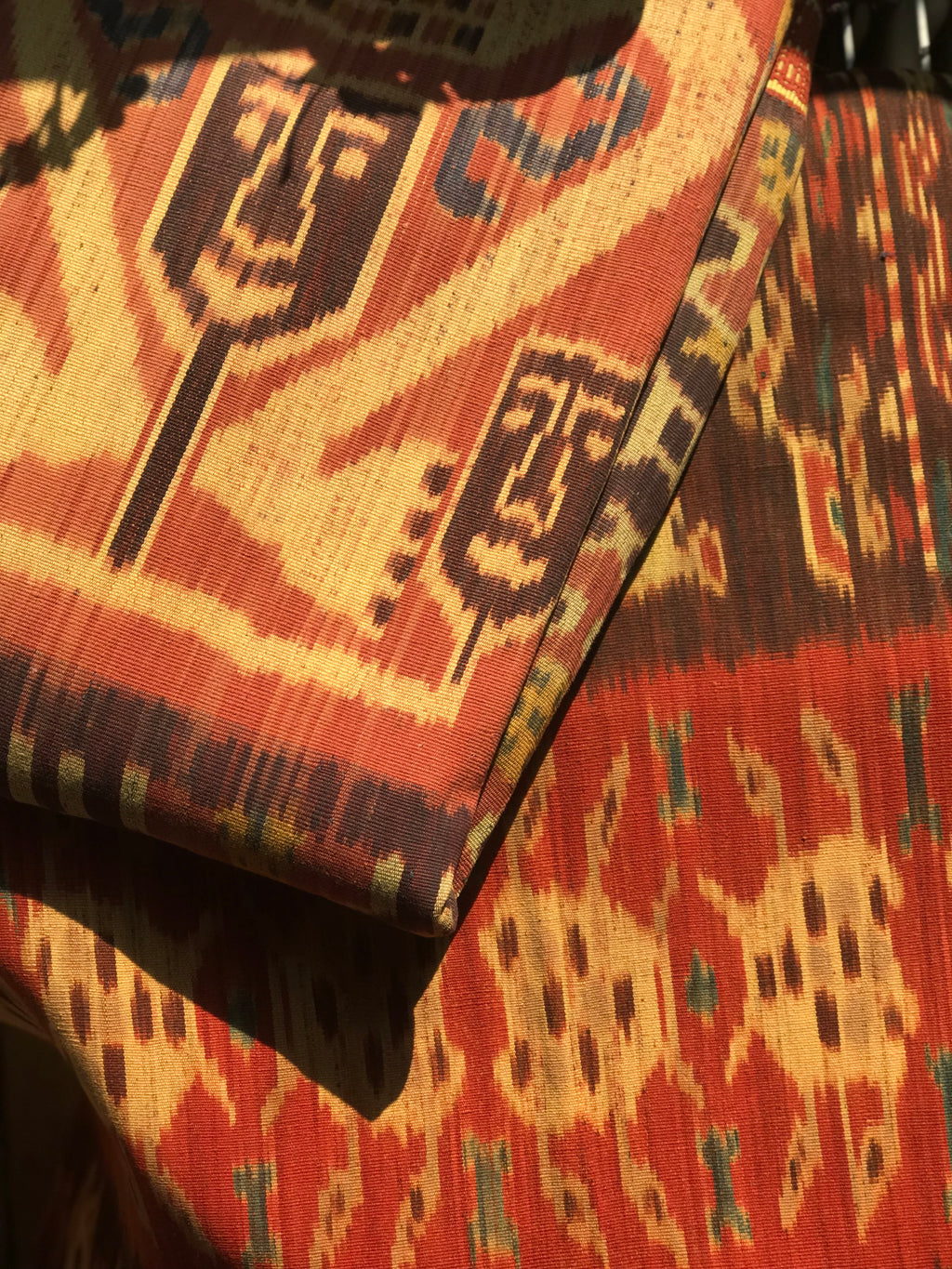 Ikat de Sumba ancien - Reine et grenouilles