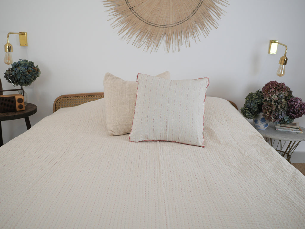 Coussin Kantha