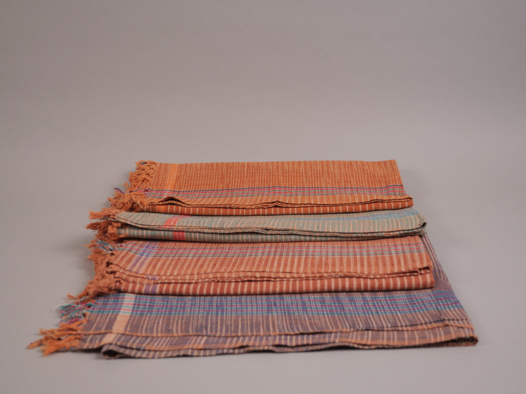 Serviette Khadi en coton tissé main