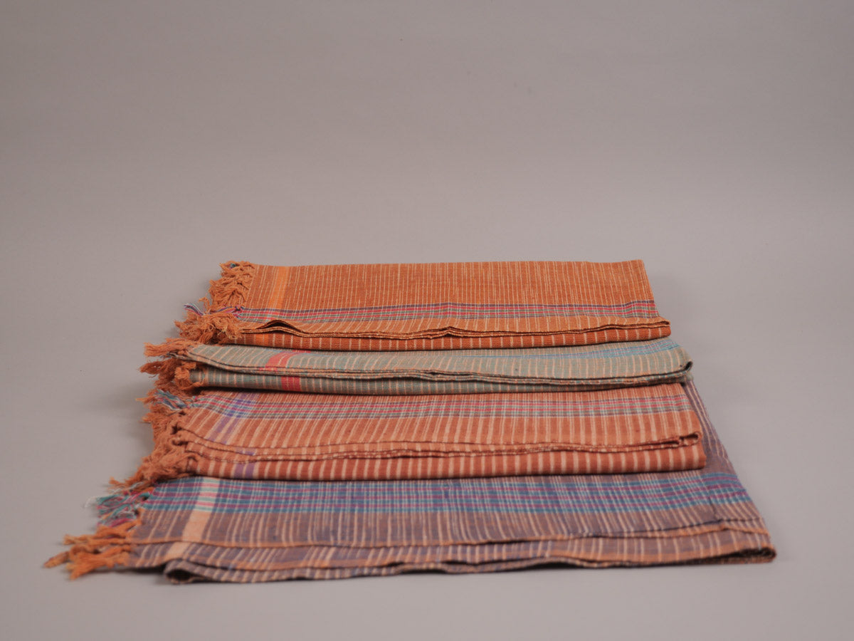 Serviette Khadi en coton tissé main