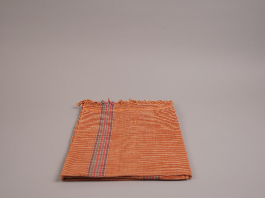 Serviette khadi en coton tissé main