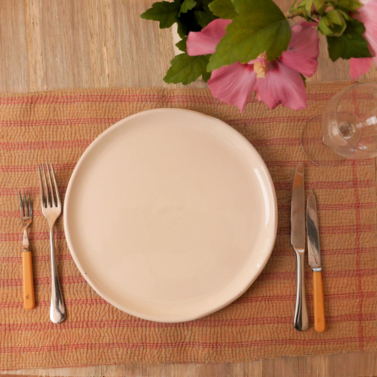 Set de Table  en coton recyclé, vintage Kantha. Place mats.