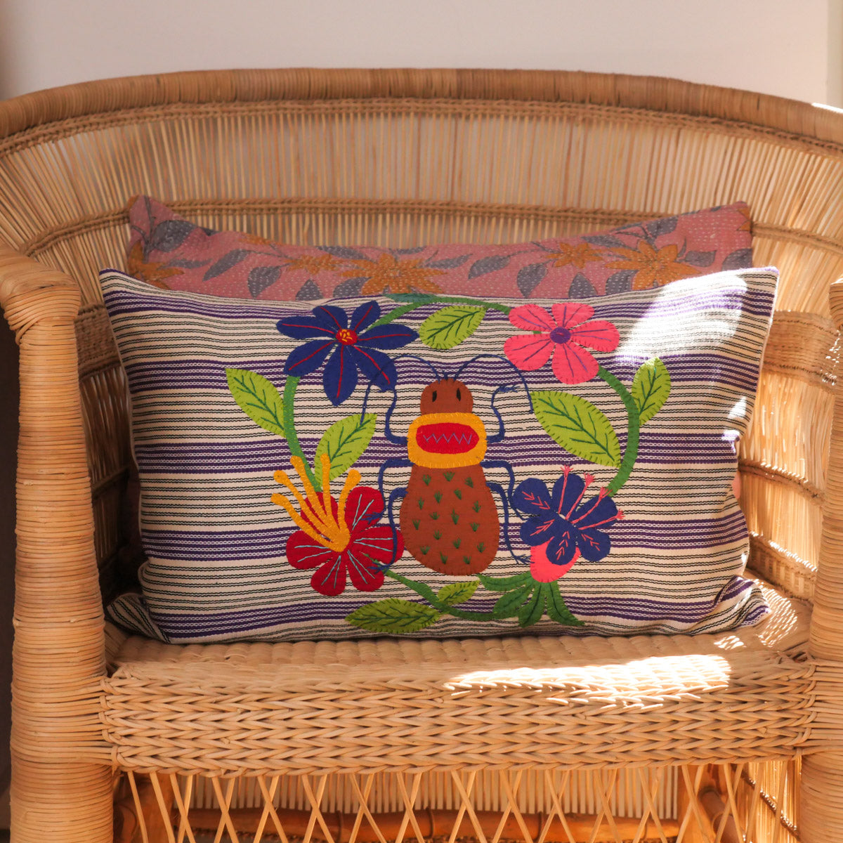 Coussin Insectes du Jardin, Red collar beetle Image secondaire du produit