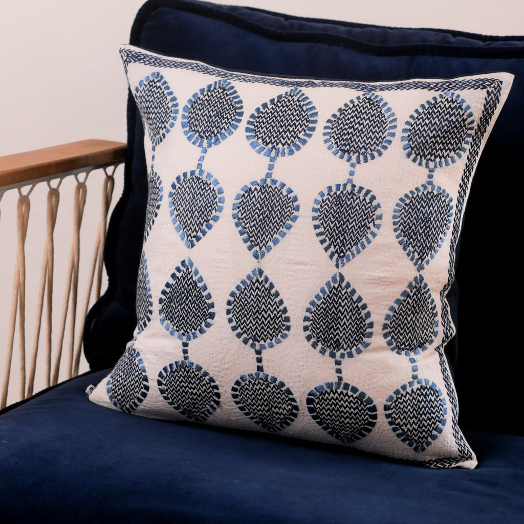 Coussin goutte d'eau, Nakshi kantha