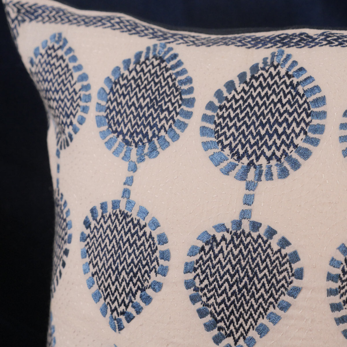 Coussin goutte d'eau, Nakshi kantha