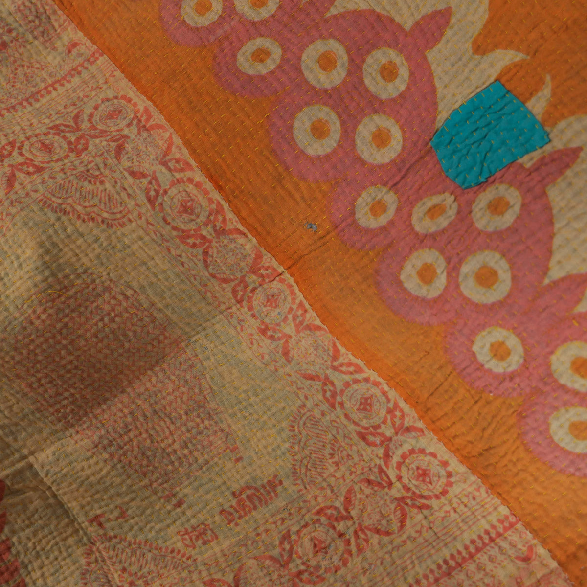 Vintage kantha couverture