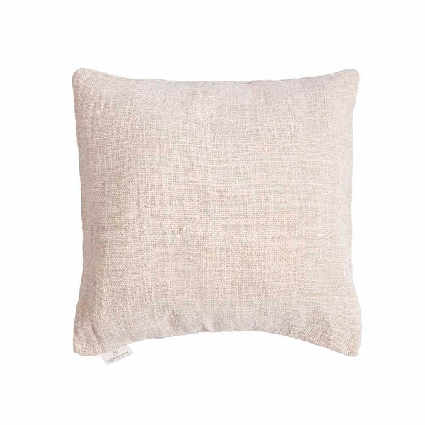Hausse de coussin en coton recyclé.