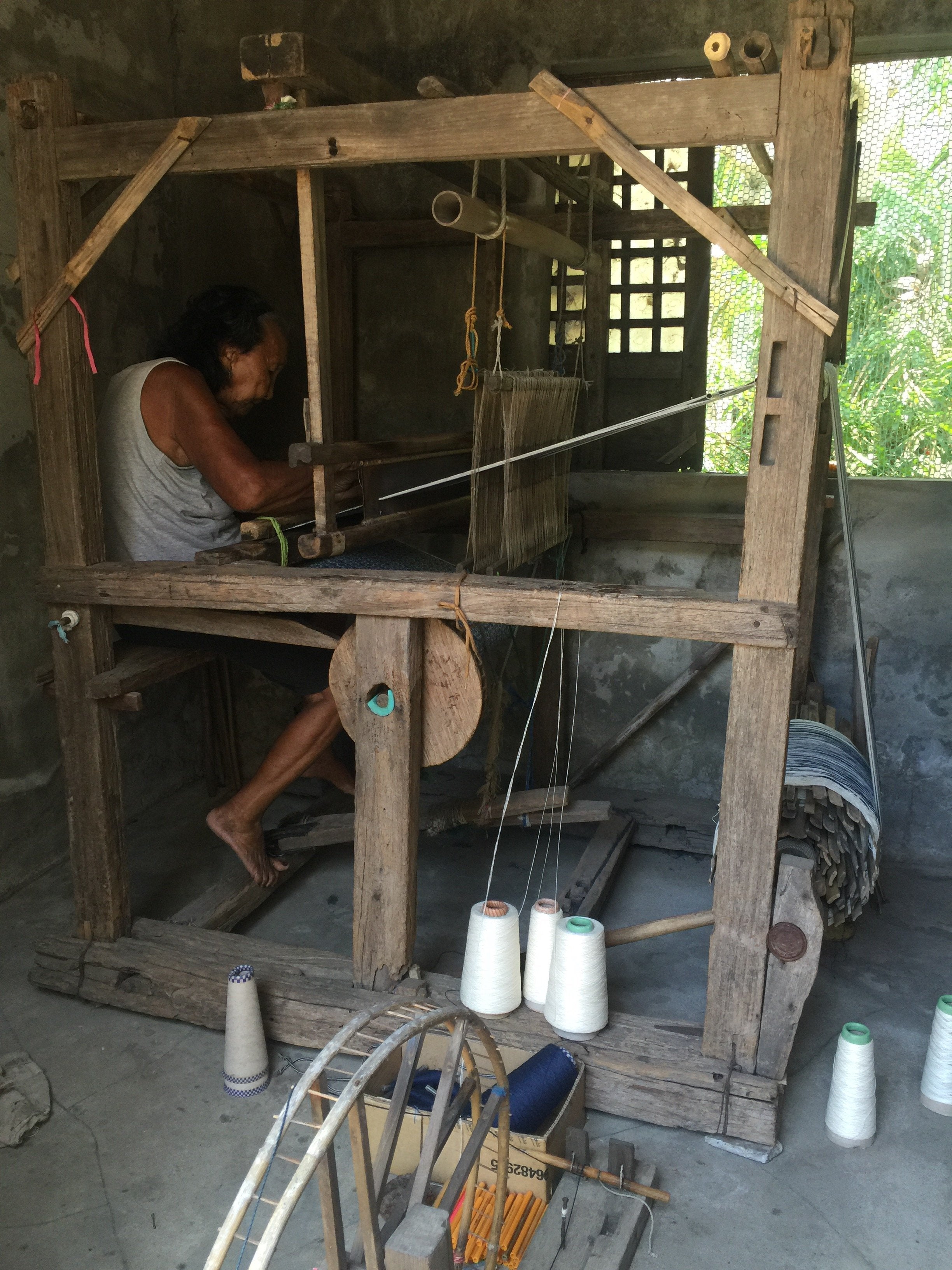 Balay Ni Atong Textiles BINAKUL, plaid traditionel des Philippines