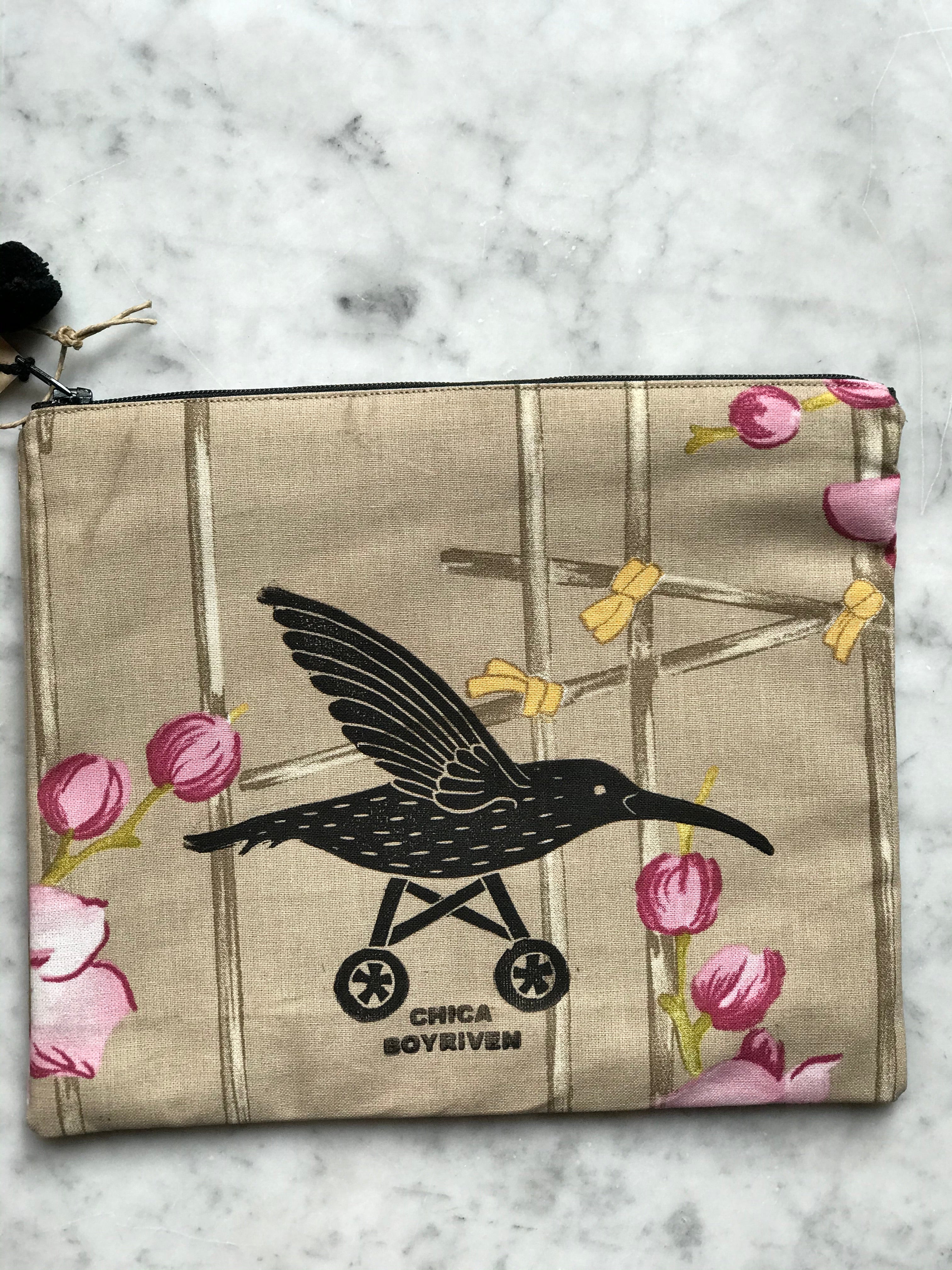 Chica Boyriven, Pochette linogravure, dragon No.5 Image secondaire du produit