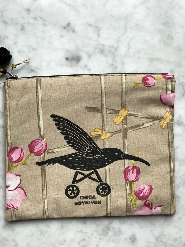Chica Boyriven, Pochette linogravure, dragon No.5