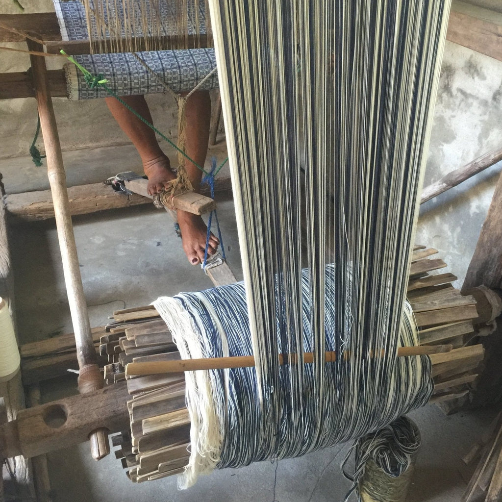 Tissage de Binakul au Philippines