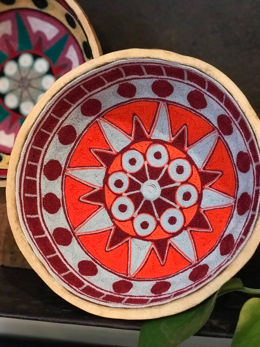 Bol Calbas, decoré main en Mexique
