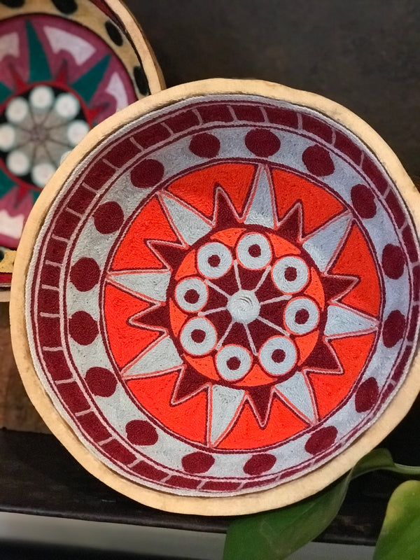 Bol Calbas, decoré main en Mexique