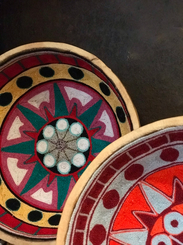 Bol Calbas, decoré main en Mexique