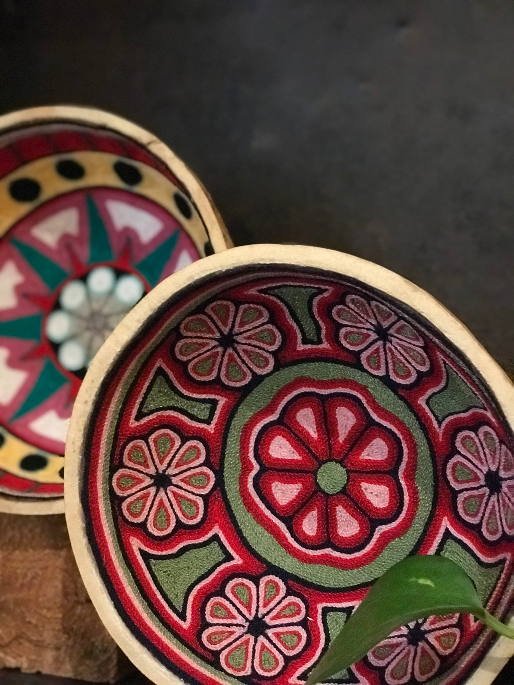 Bol Calbas, decoré main en Mexique