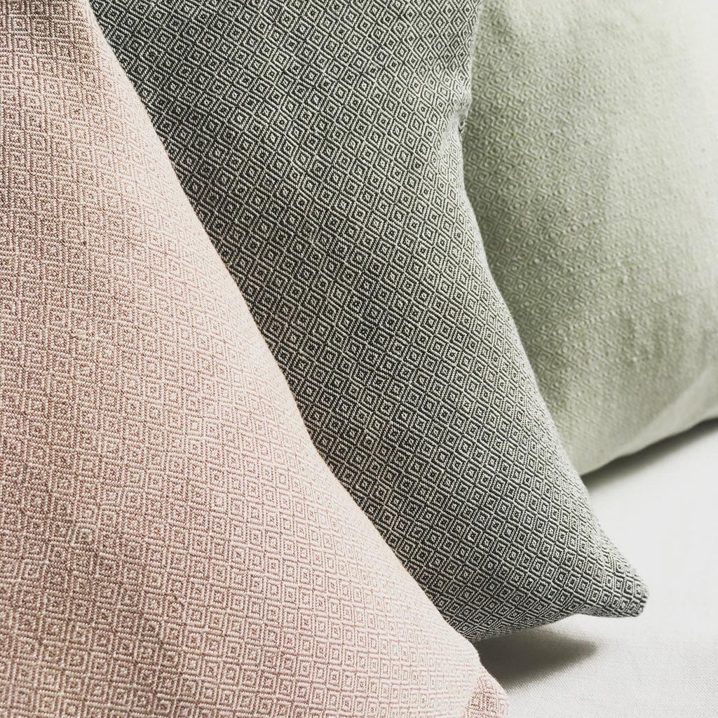 Hand woven cushion, made in Mexico, fair trade.