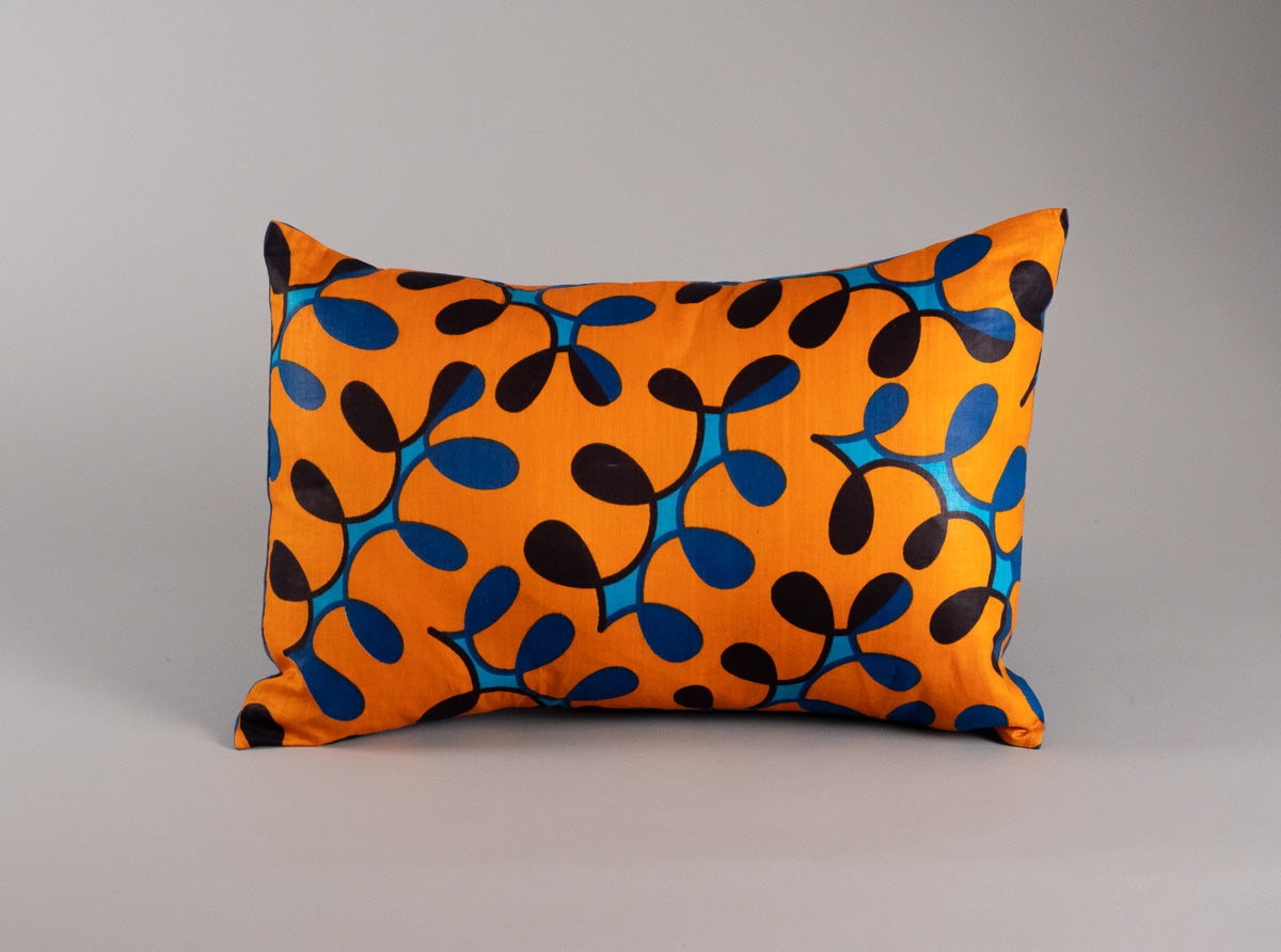Blue vine wax, housse de coussin