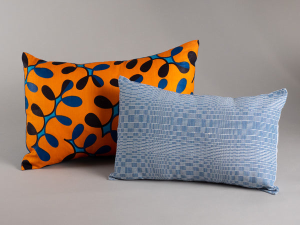Blue vine wax, housse de coussin