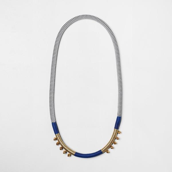 Pichulik Accessoires Pichulik, collier Royal blue bell